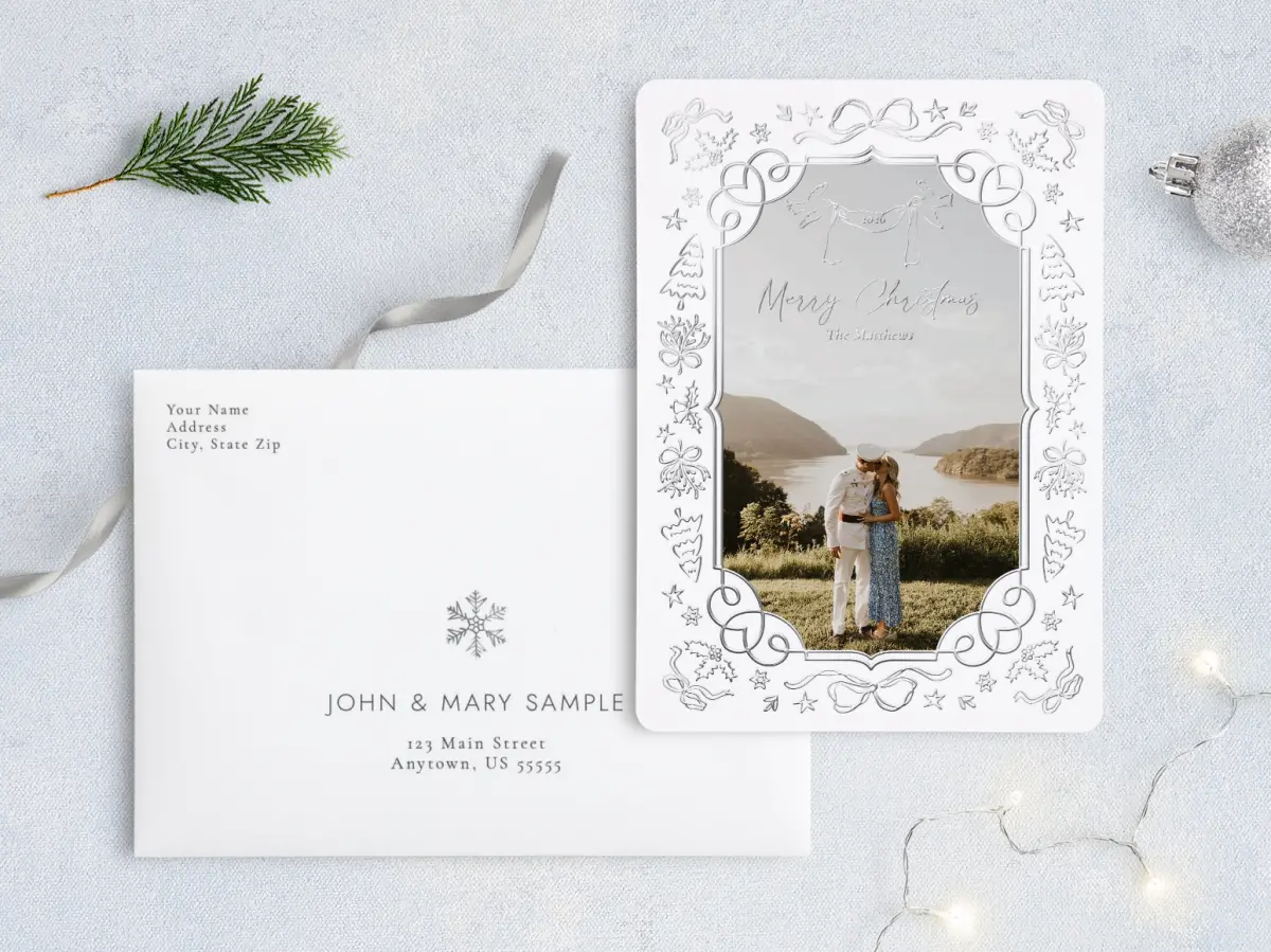 Front with Envelope Design