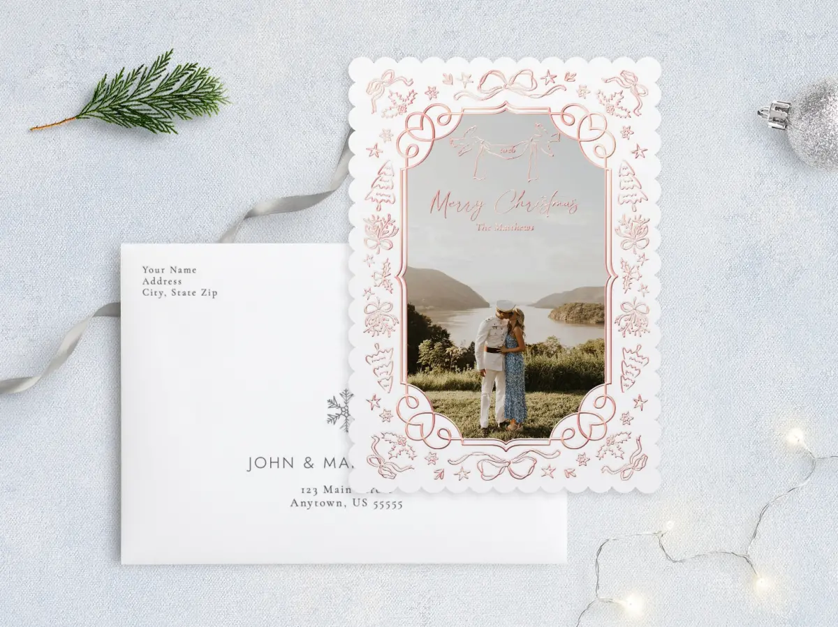 Front with Envelope Design
