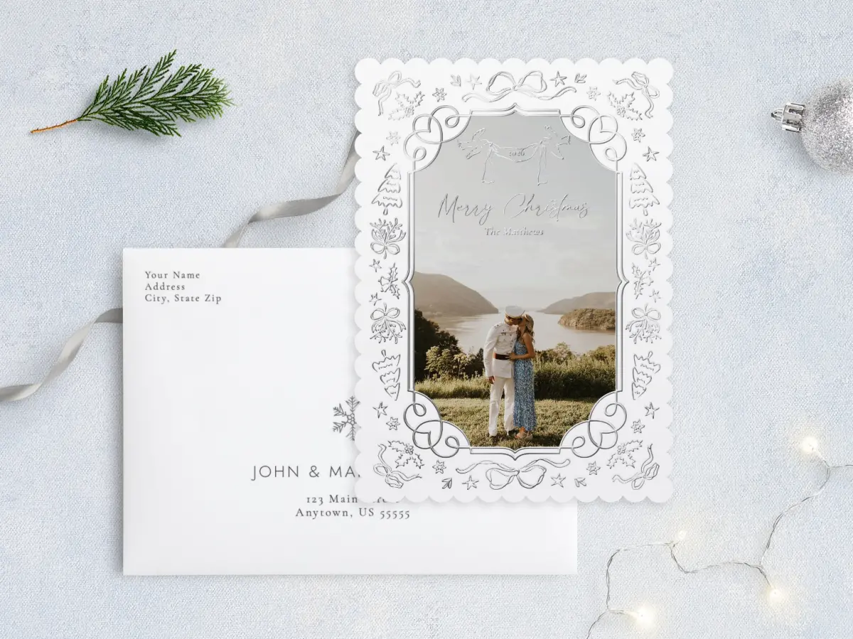 Front with Envelope Design