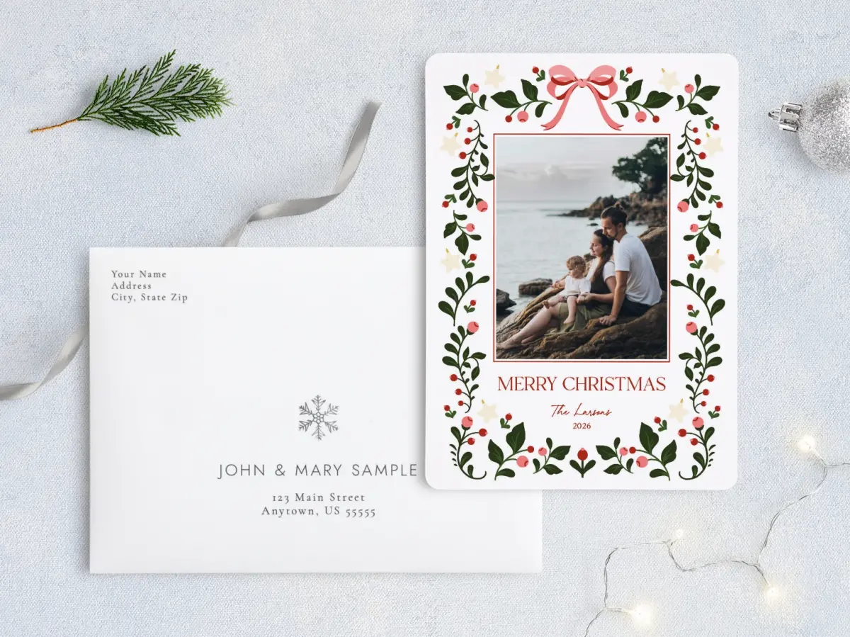 Front with Envelope Design