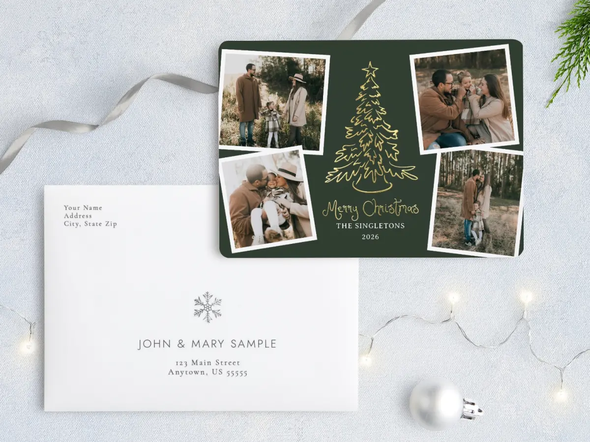 Front with Envelope Design