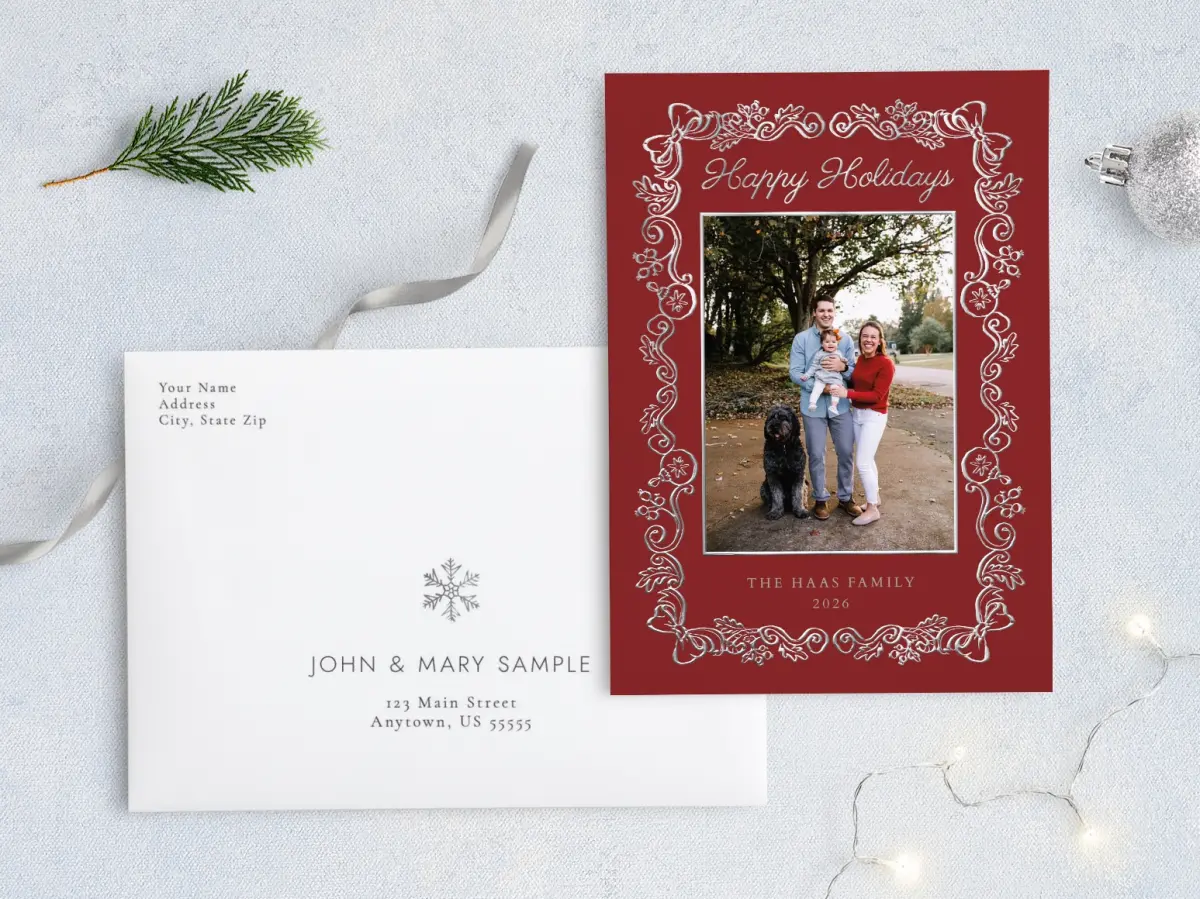Front with Envelope Design