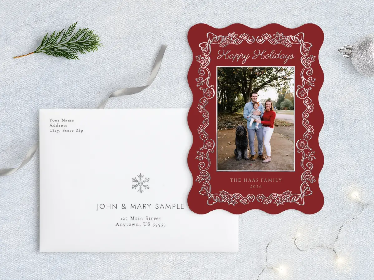 Front with Envelope Design