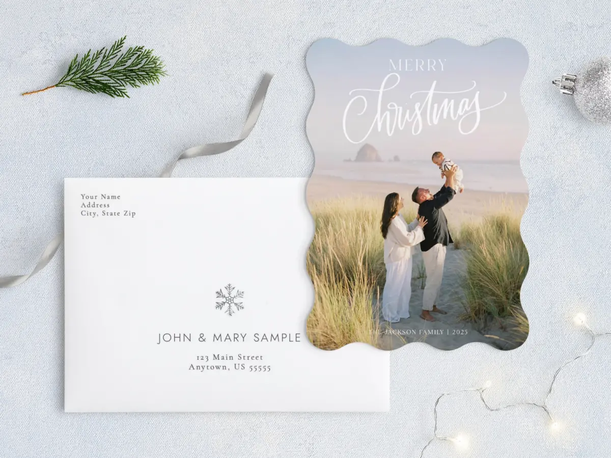 Front with Envelope Design