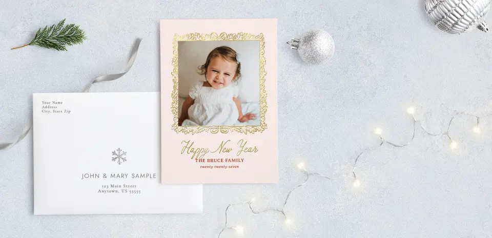 Front with Envelope Design