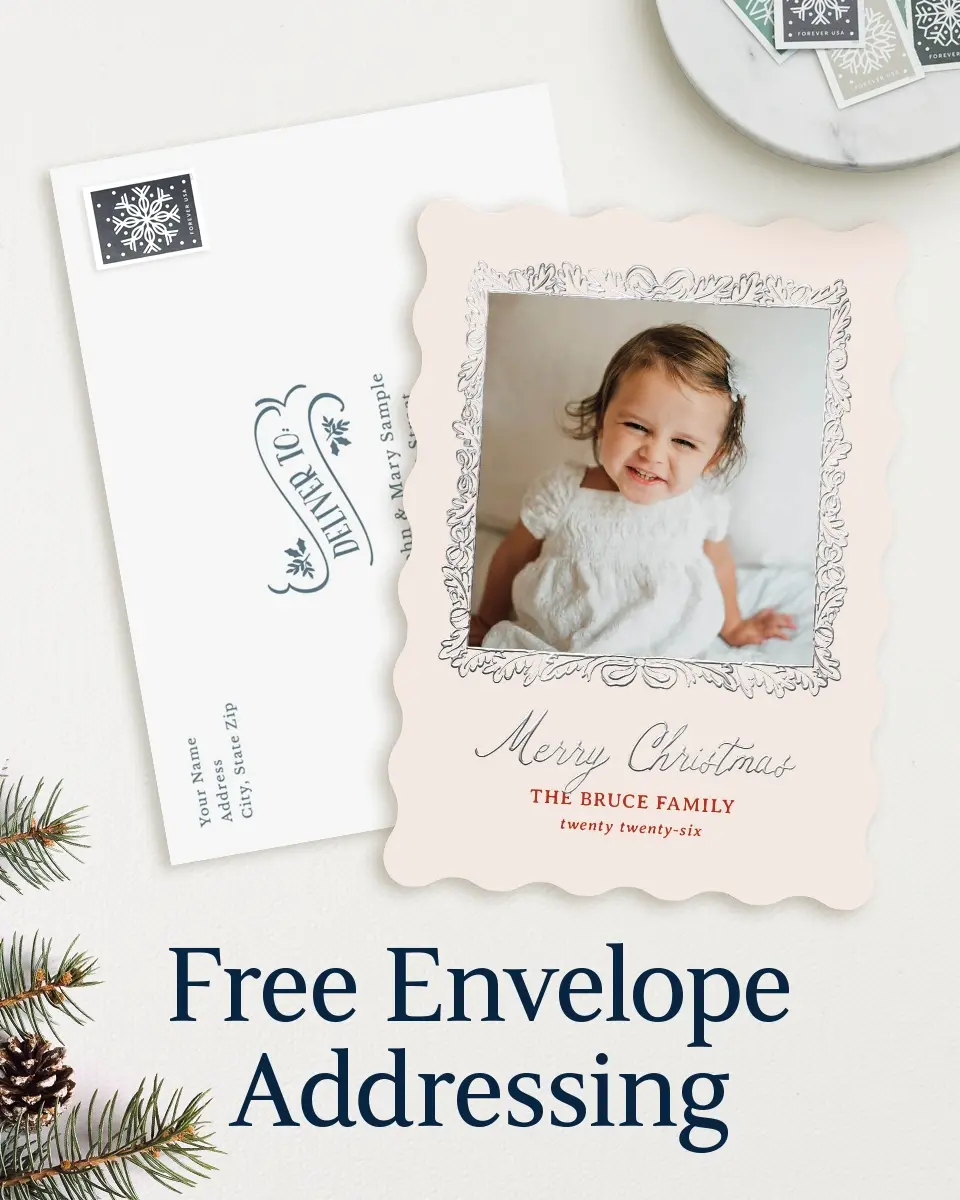 Wavy Christmas Cards