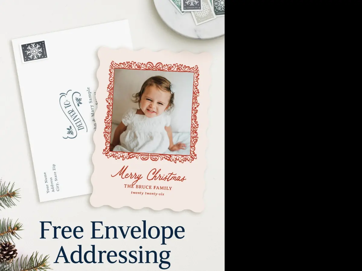 Wavy Christmas Cards