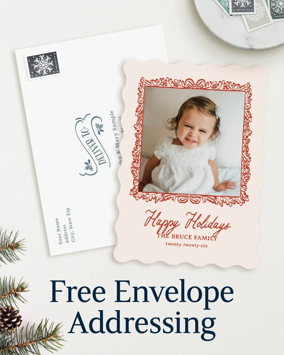 Wavy Christmas Cards