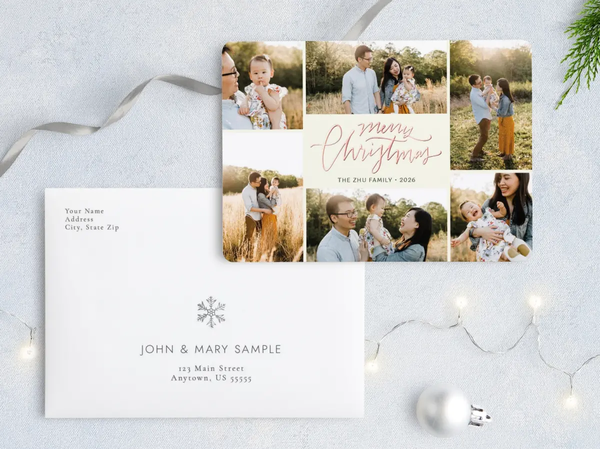 Front with Envelope Design