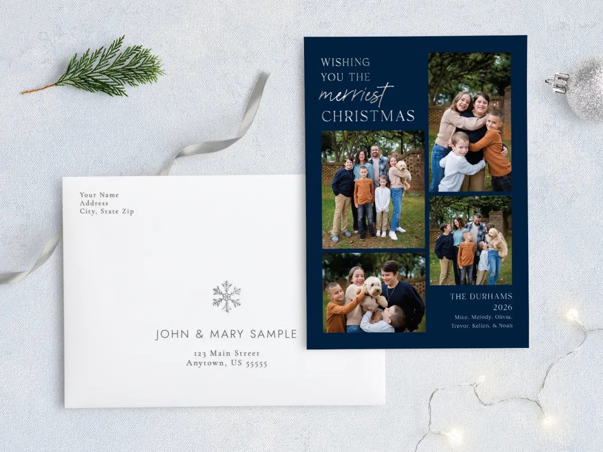 Front with Envelope Design