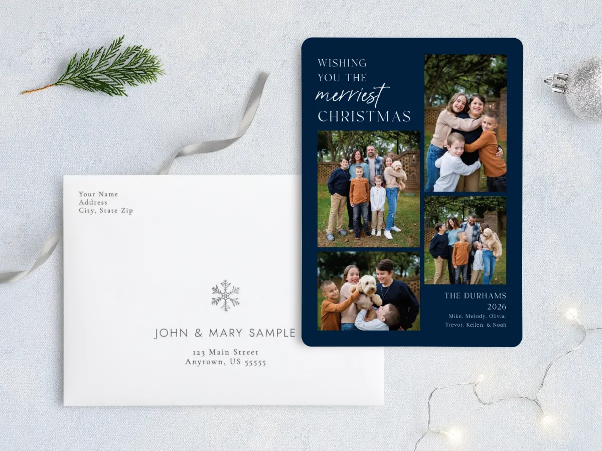 Front with Envelope Design