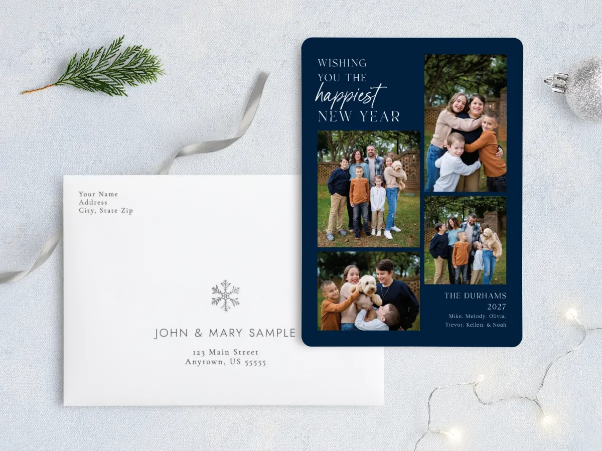 Front with Envelope Design