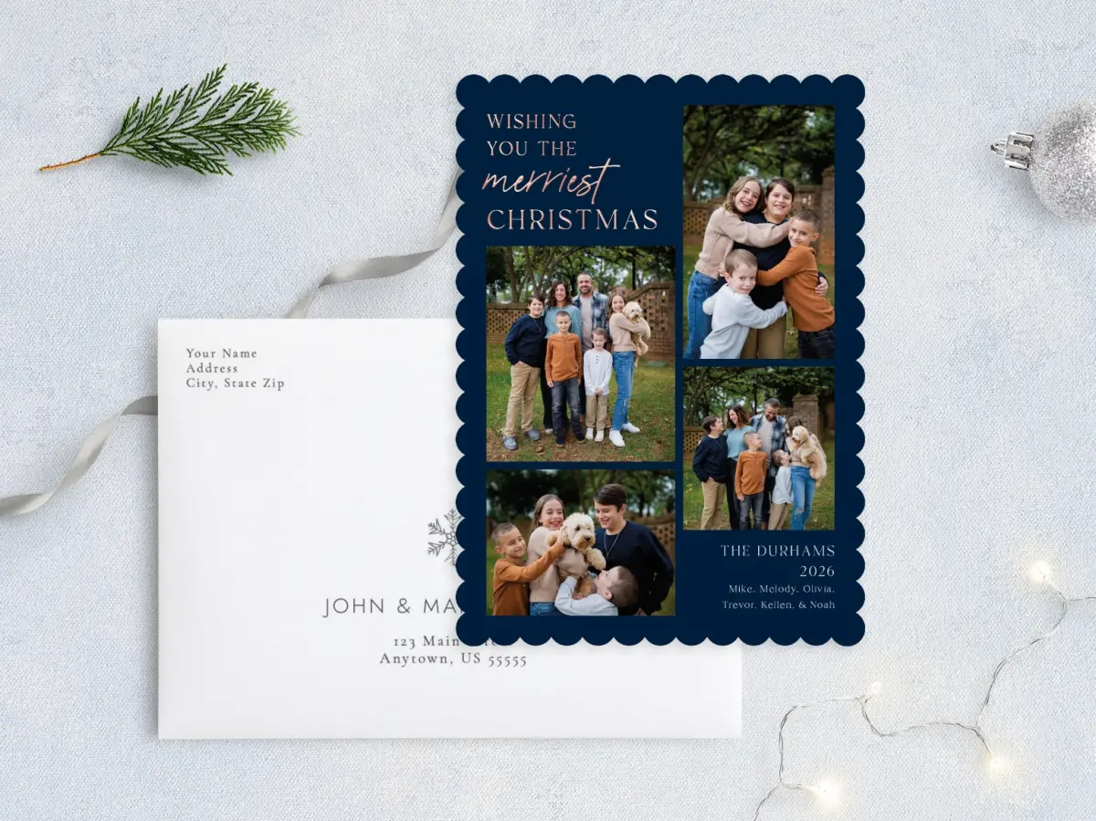 Front with Envelope Design