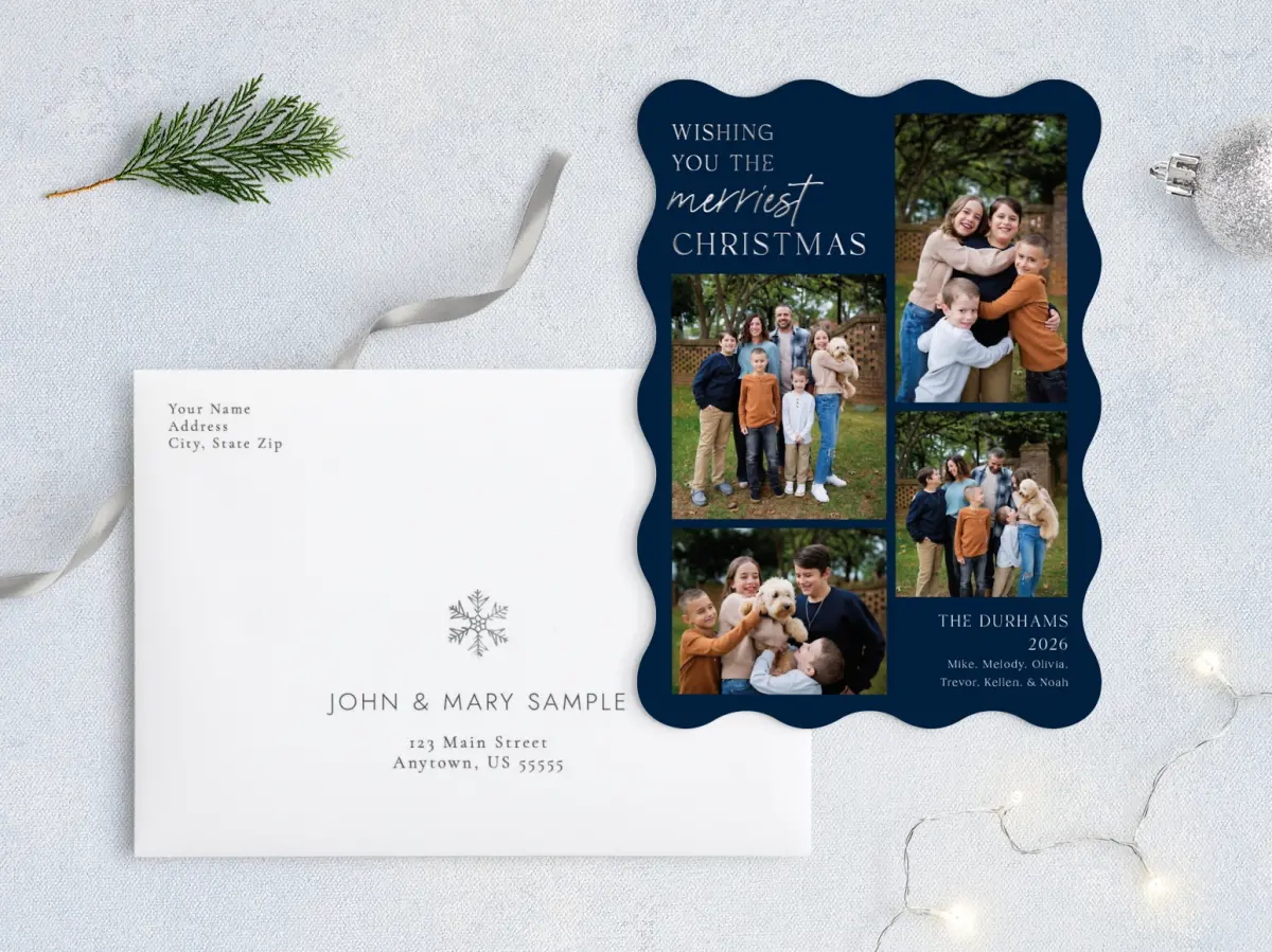 Front with Envelope Design