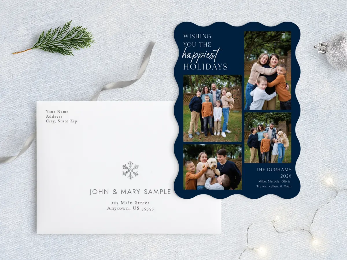 Front with Envelope Design