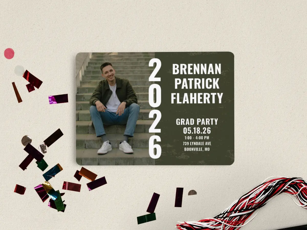 Grad Card Front