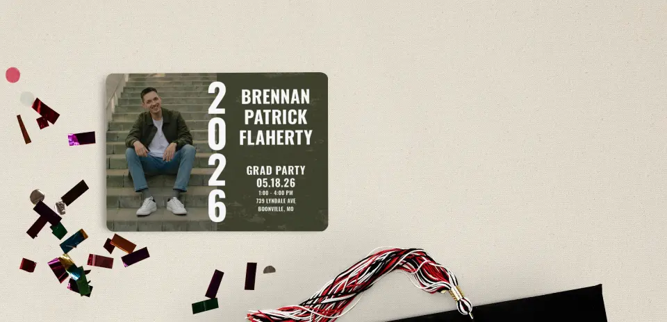 Grad Card Front