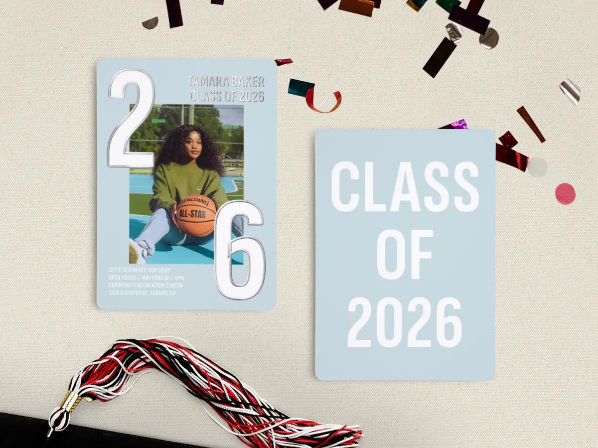 Grad Card Back