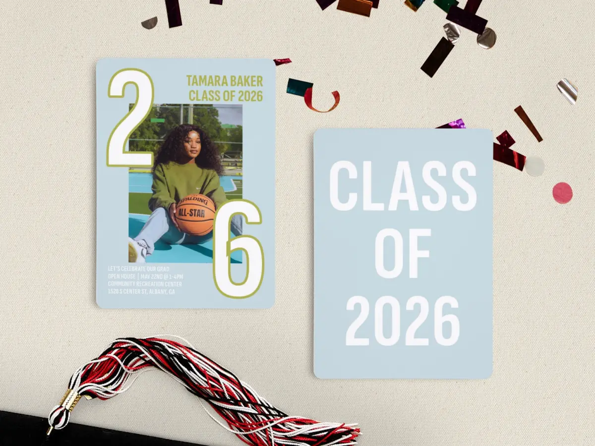 Grad Card Back
