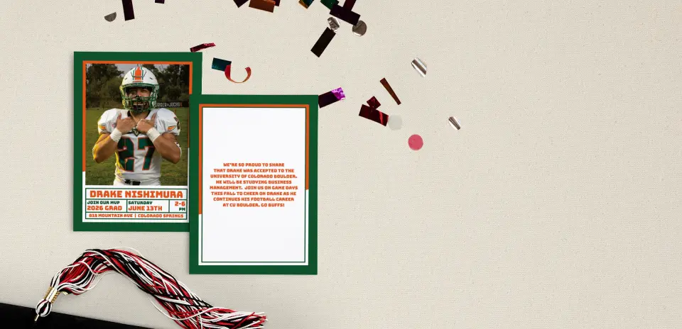 Large Card Back View