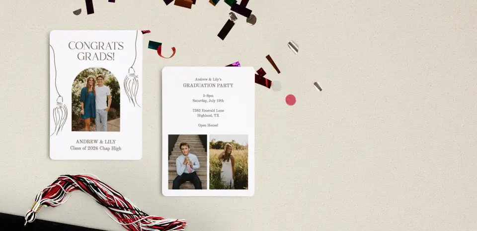 Grad Card Back