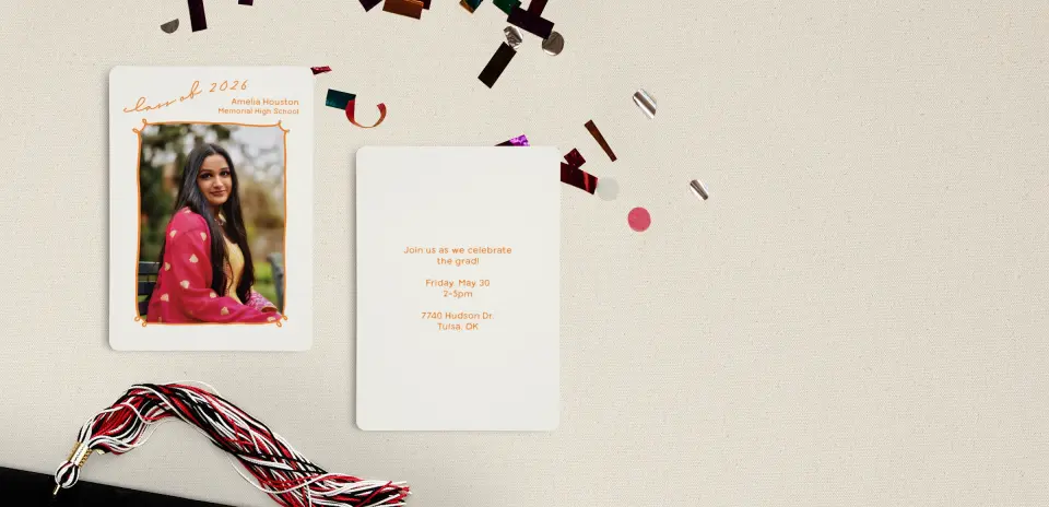 Grad Card Back