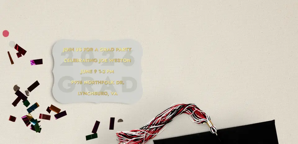 Grad Card