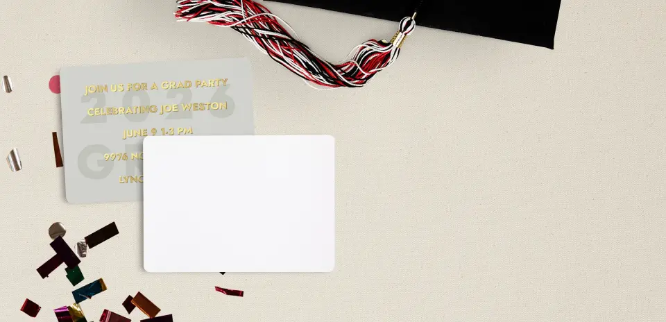 Grad Card Back