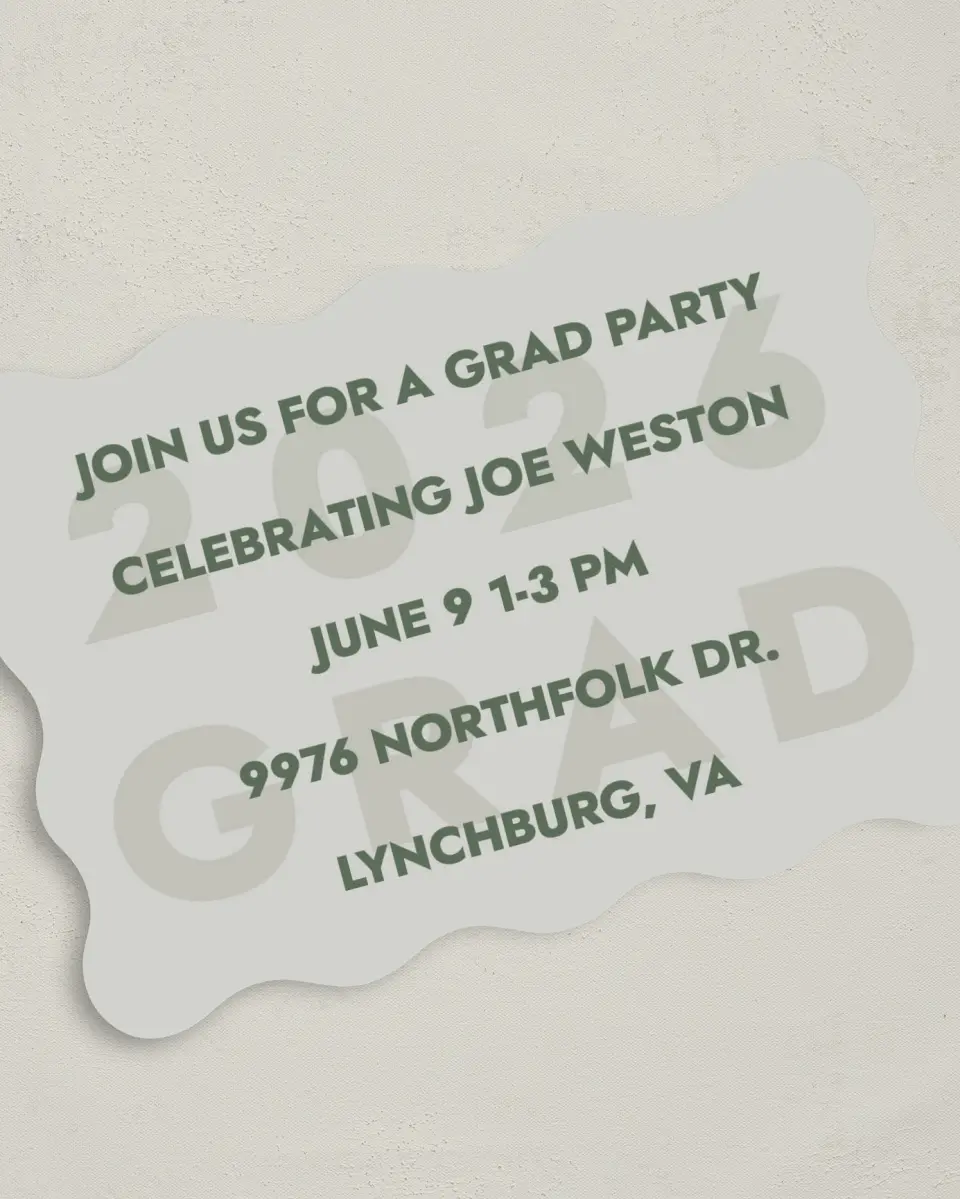 This is a 5" x 7" Graduation Announcement Card called Celebrating the Grad printed in full color on Premium Smooth paper
