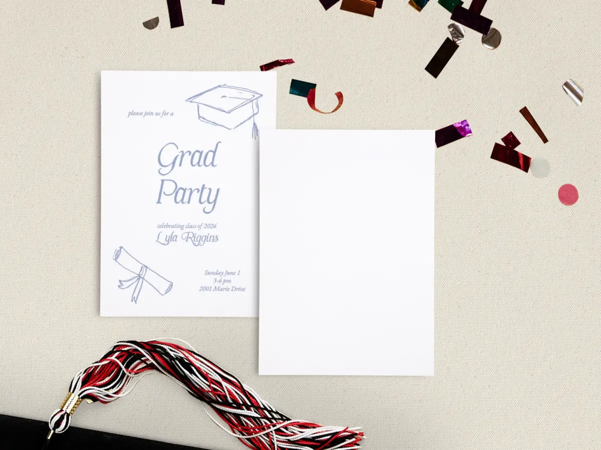 Large Card Back View