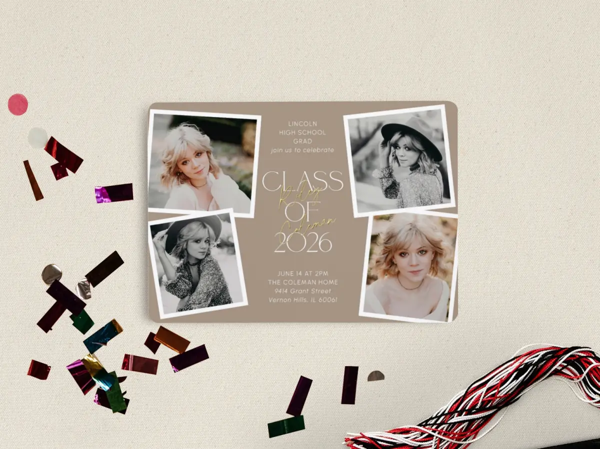 Grad Card Front