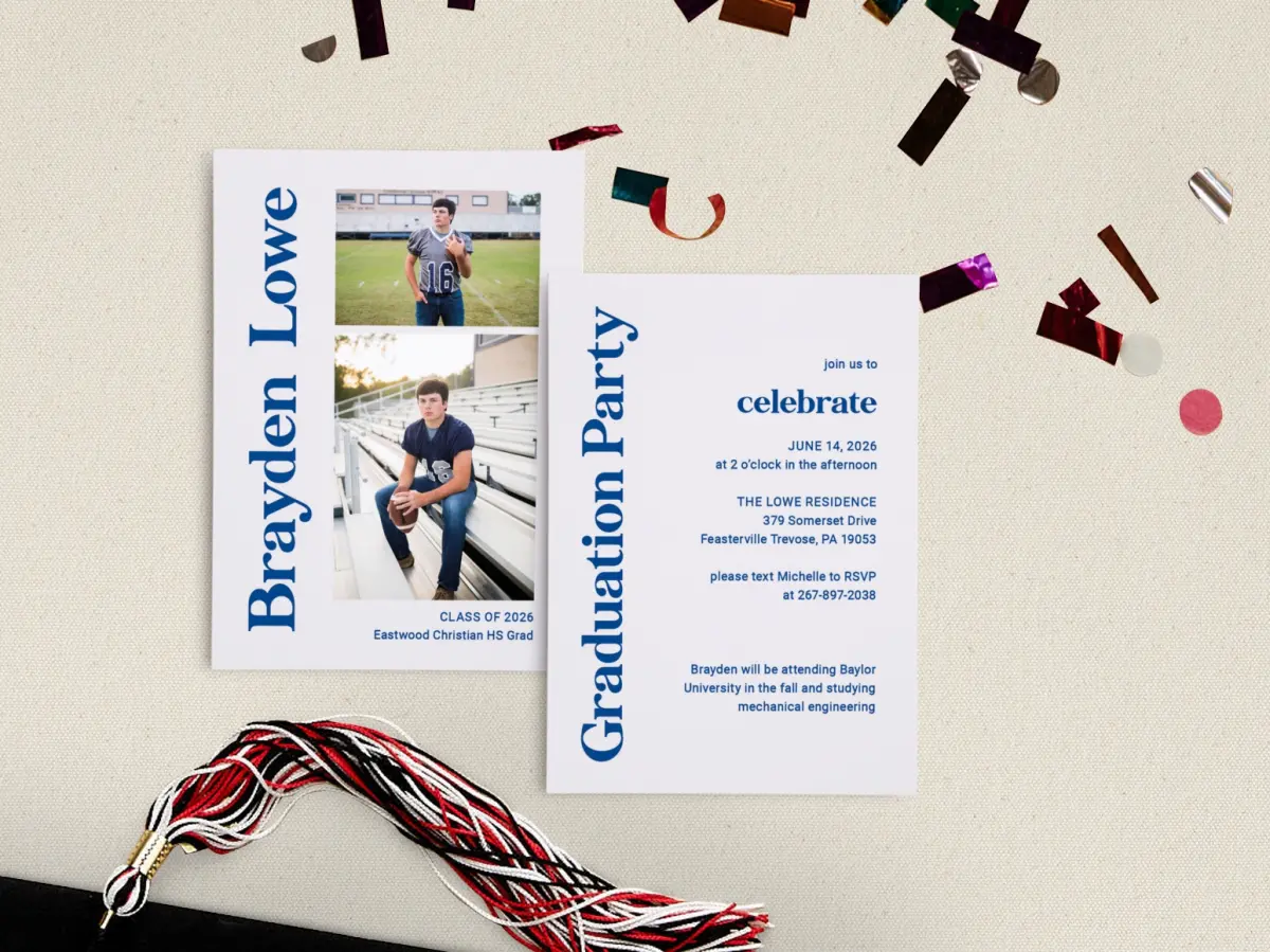 Large Card Back View