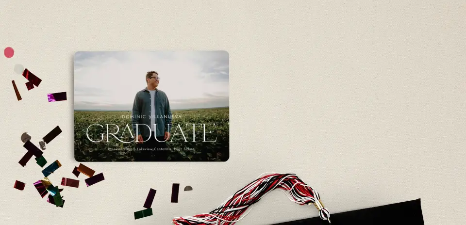 Grad Card Front