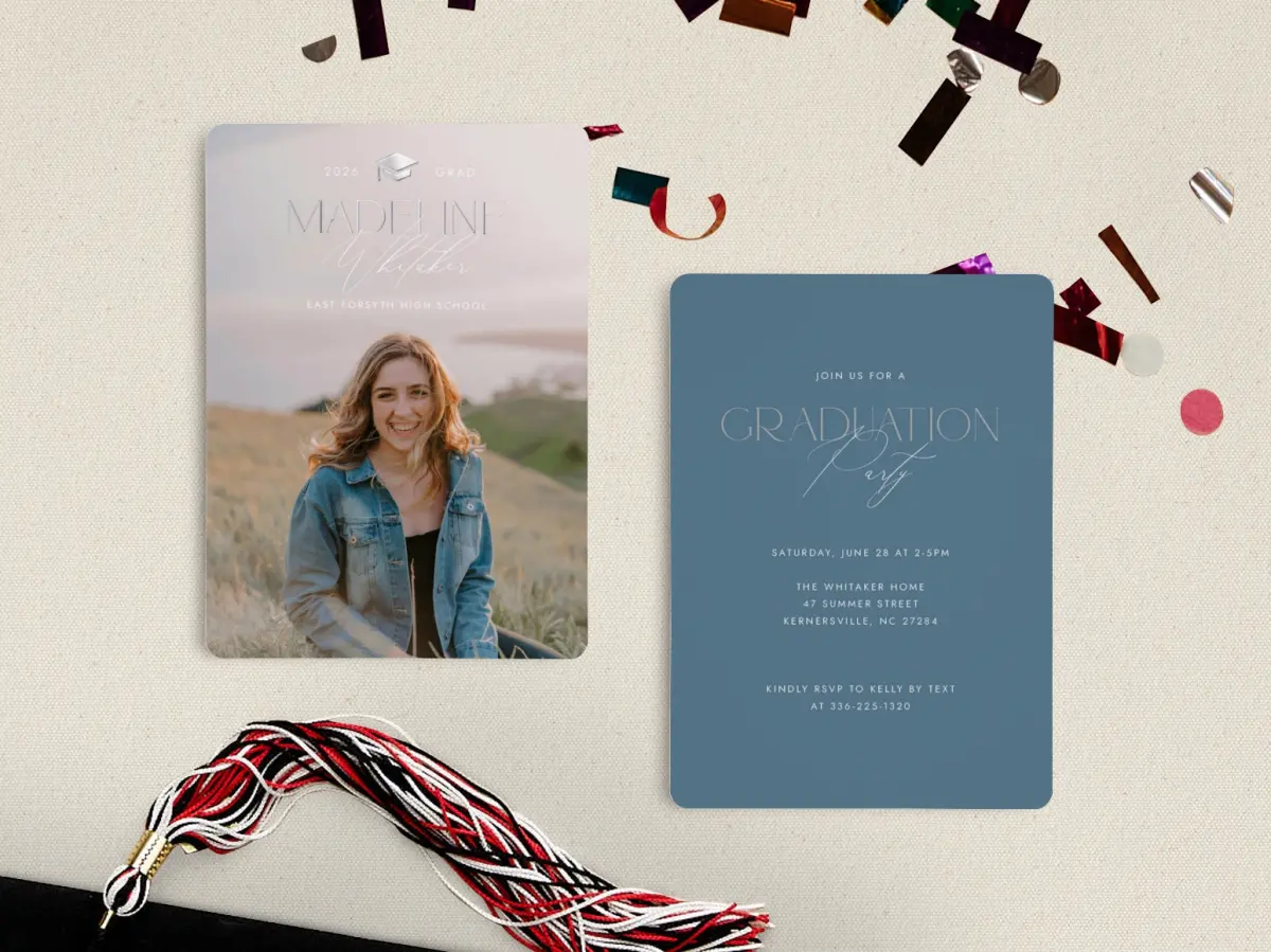 Grad Card Back