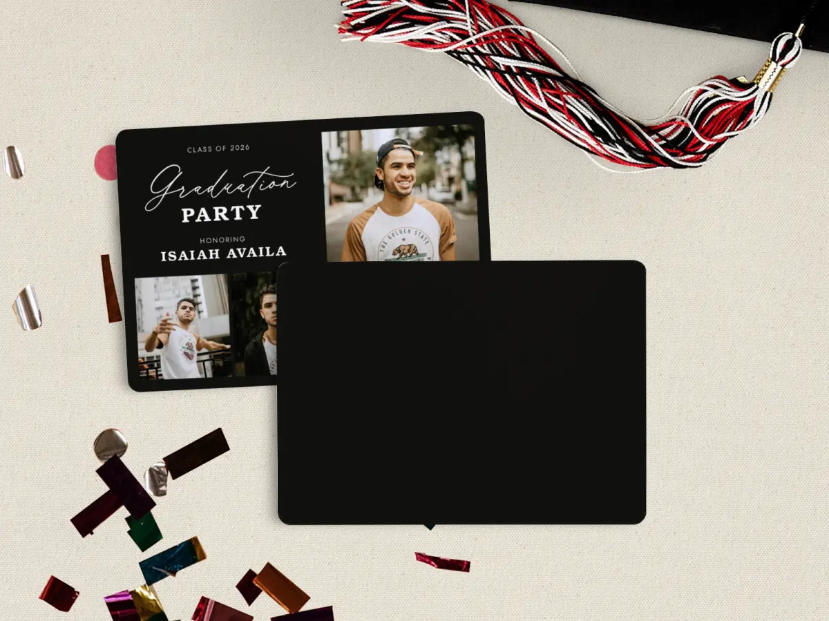Grad Card Back
