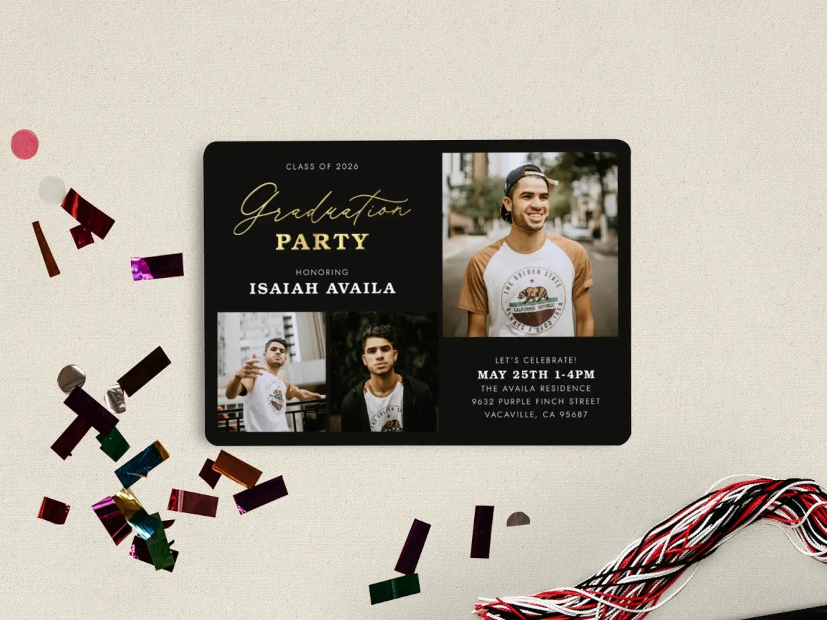 Grad Card Front