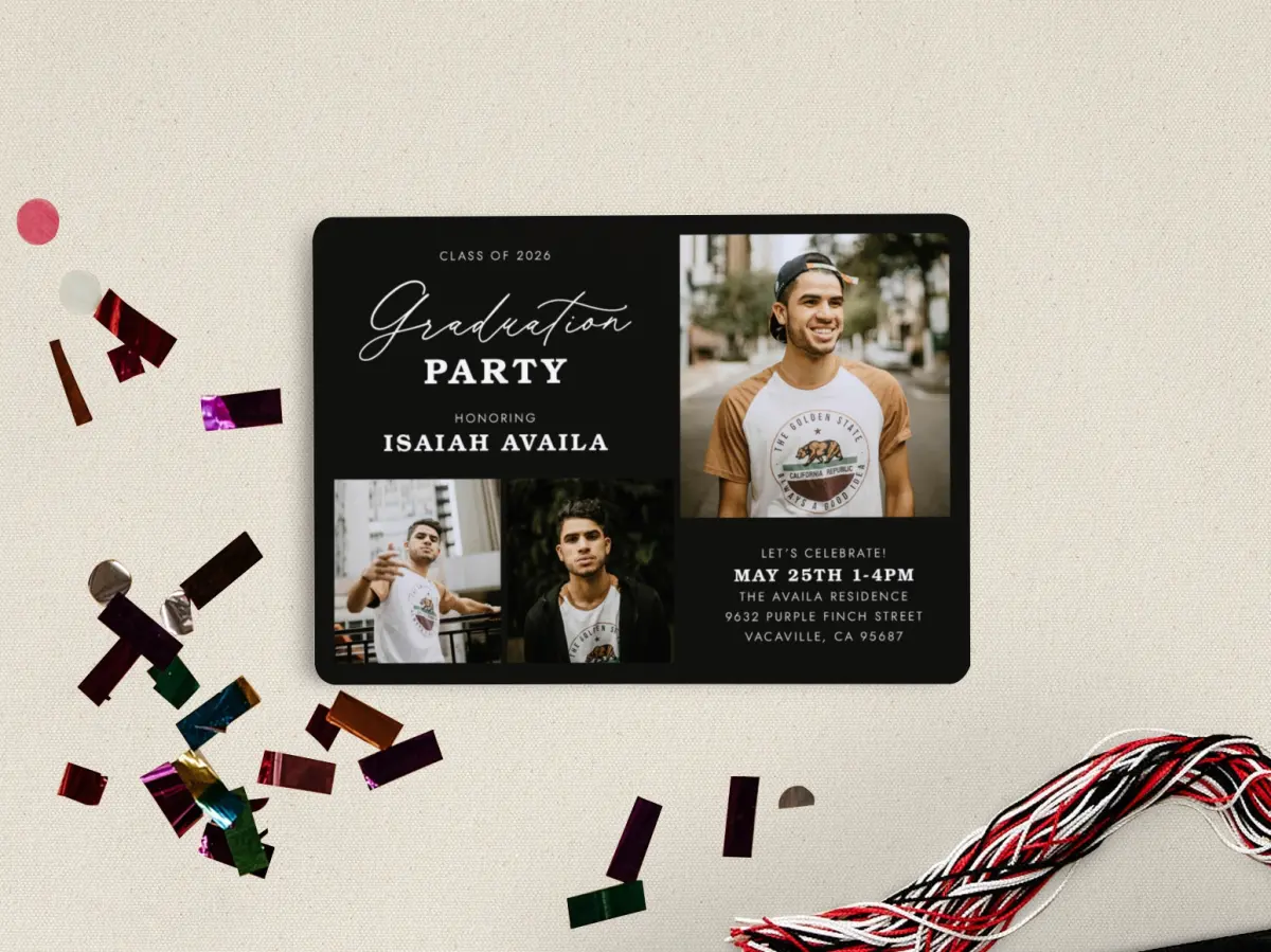 Grad Card Front