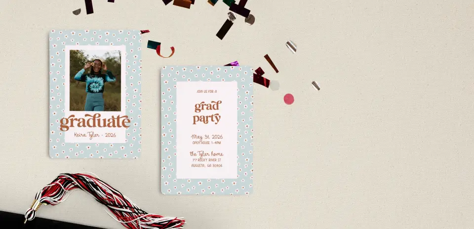 Grad Card Back