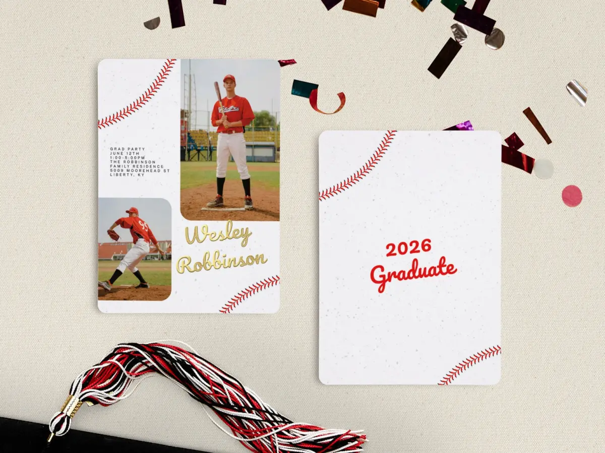 Grad Card Back