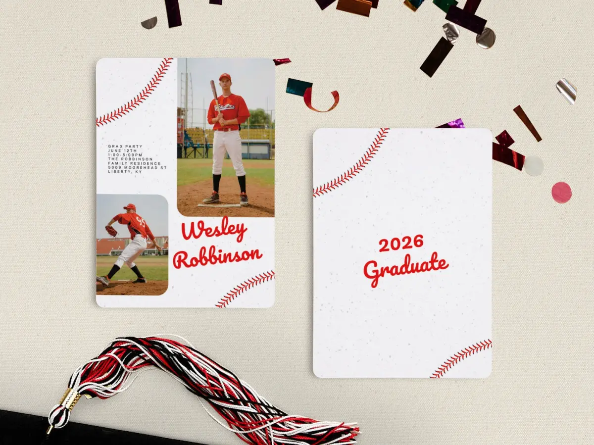 Grad Card Back