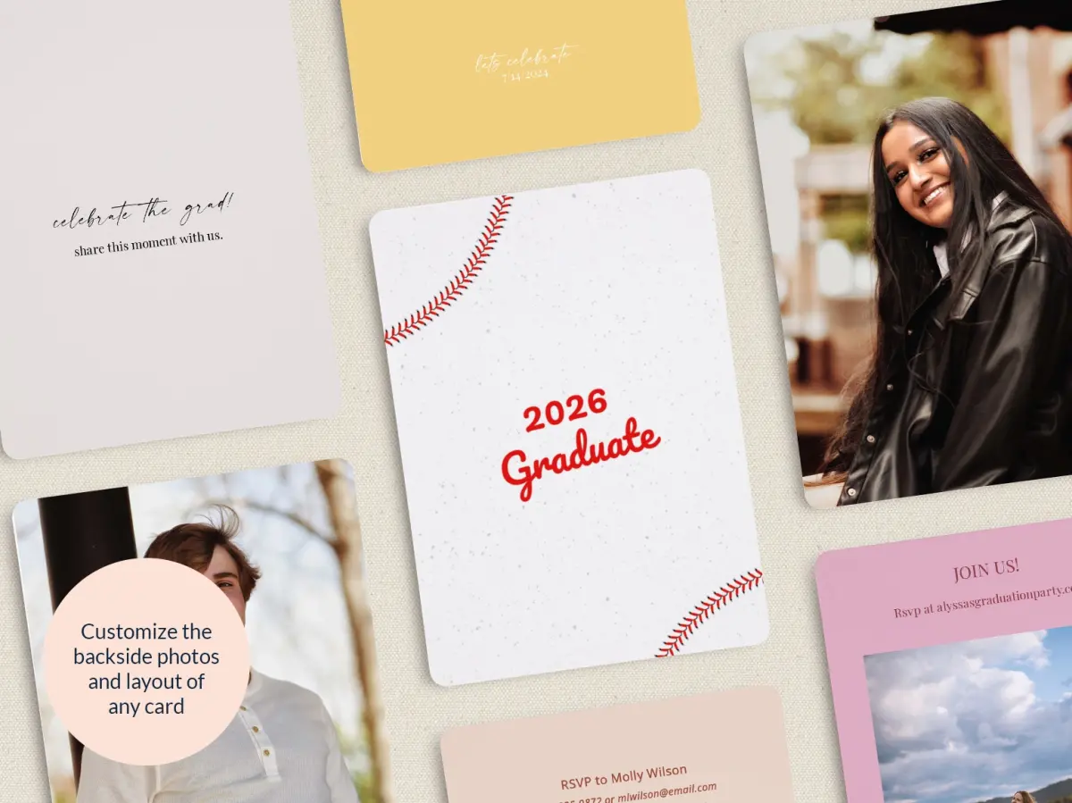 Grad Card Back