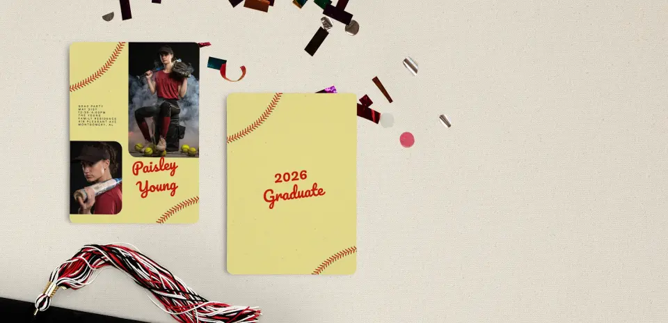 Grad Card Back