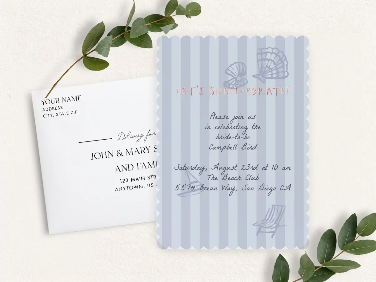 Front & Envelope