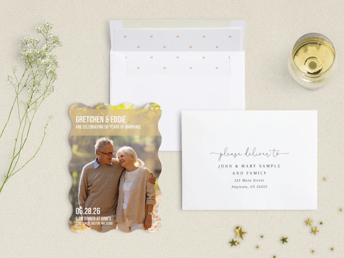 Front with Envelope Liner