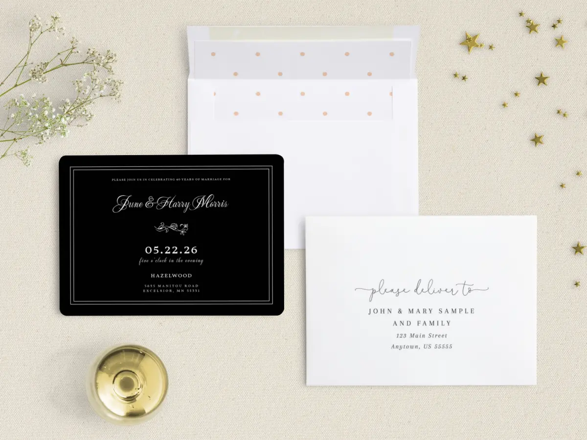Front with Envelope Liner