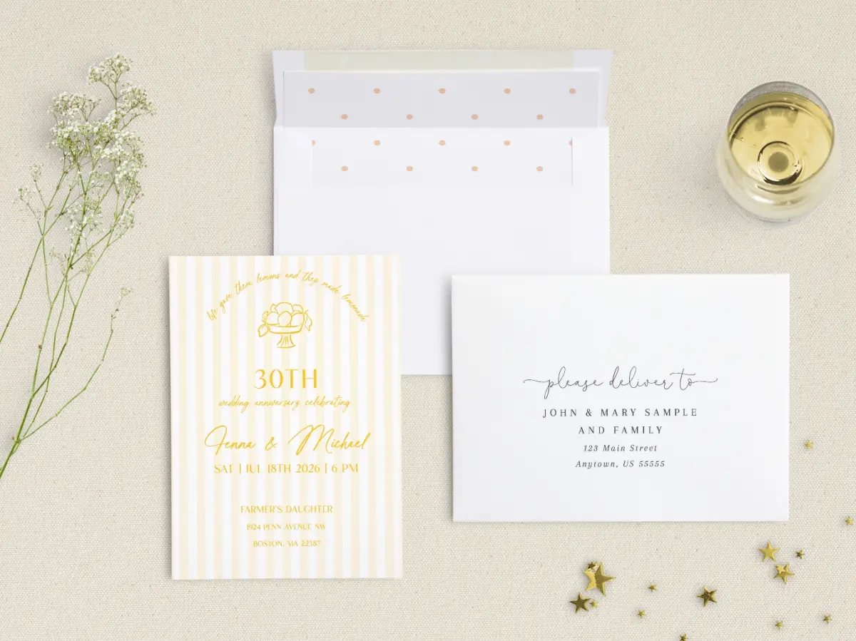 Front with Envelope Liner
