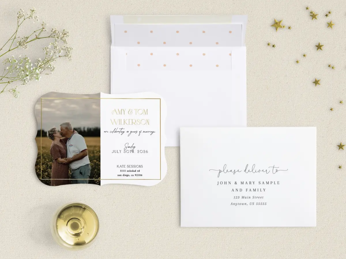 Front with Envelope Liner