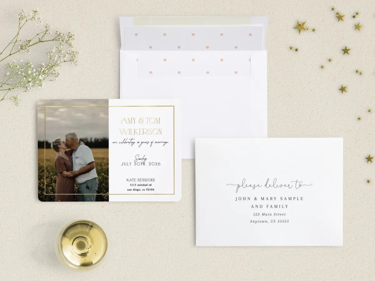 Front with Envelope Liner