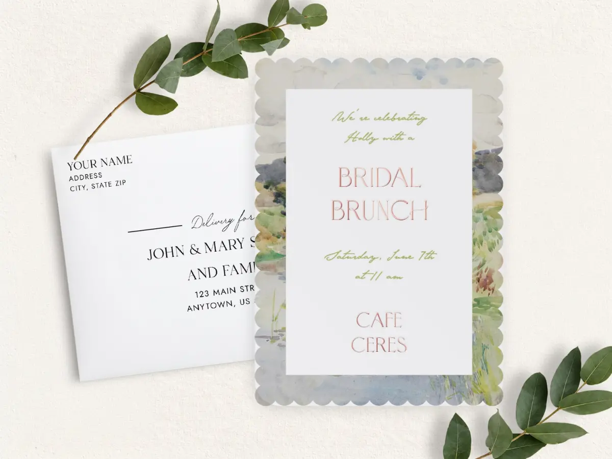 Front & Envelope