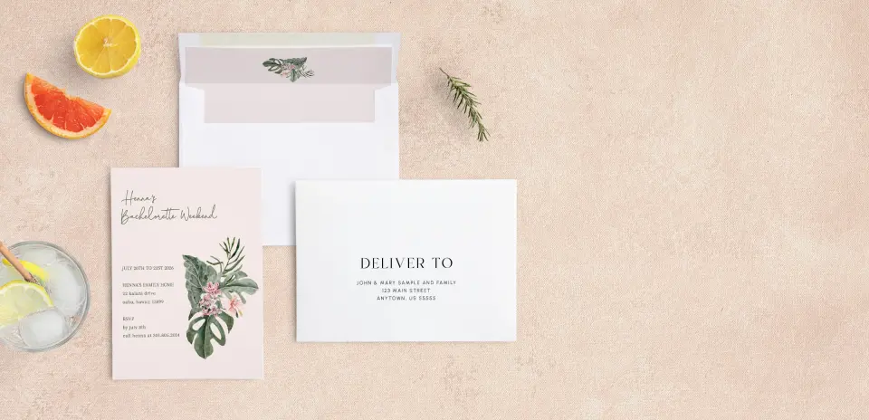 Front with Envelope Liner